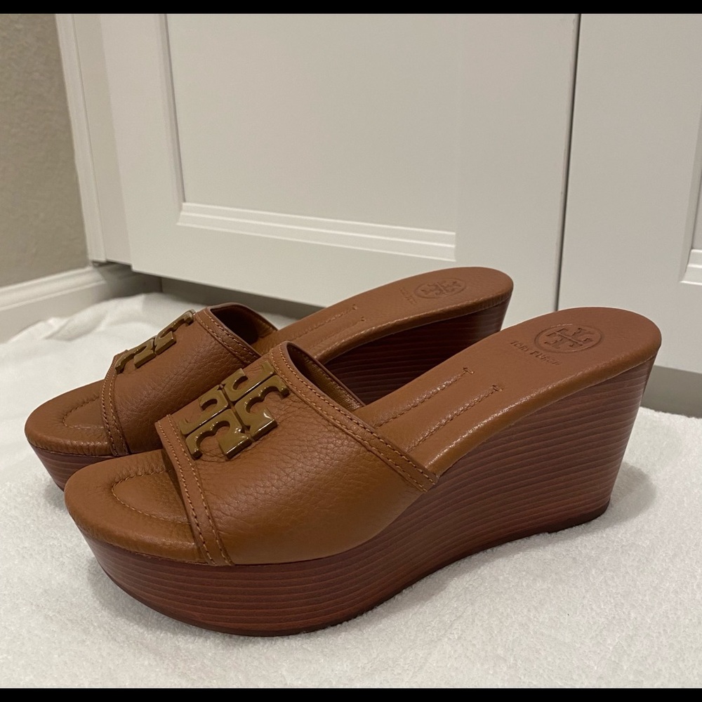 Tori Burch Wedge Sandals